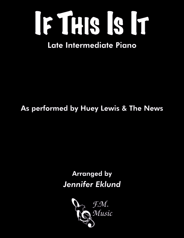 If This Is It (Late Intermediate Piano)